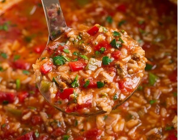Stuffed Bell Pepper Soup