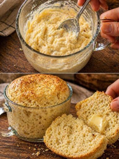 Zero Carb Mug Bread (Ready in 90 Seconds)