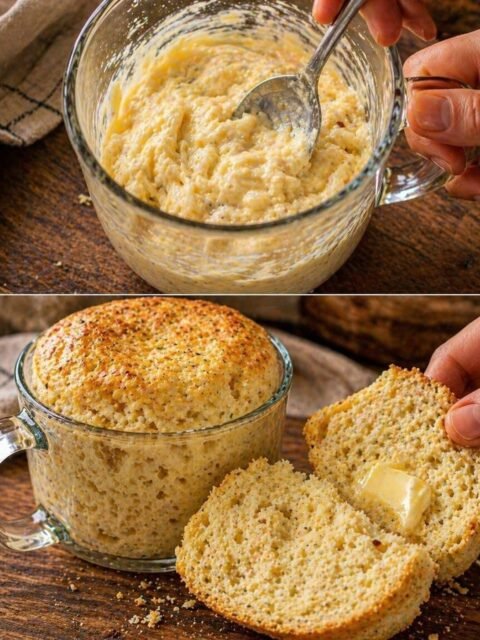 Zero Carb Mug Bread (Ready in 90 Seconds)