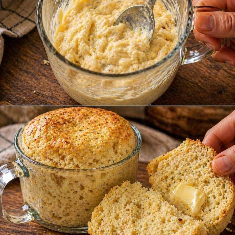 Zero Carb Mug Bread (Ready in 90 Seconds)