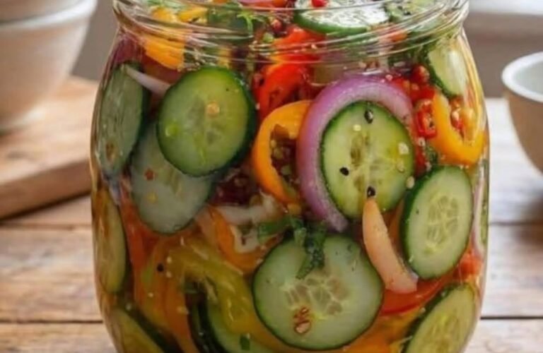 Classic Pickled Vegetable Slaw