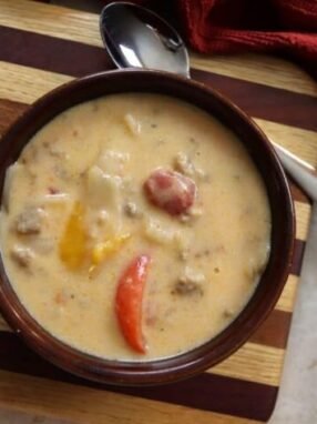 Creamy Sausage and Pepper Soup Recipe