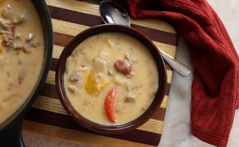 Creamy Sausage and Pepper Soup Recipe