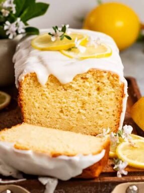 Glazed Lemon Loaf Cake