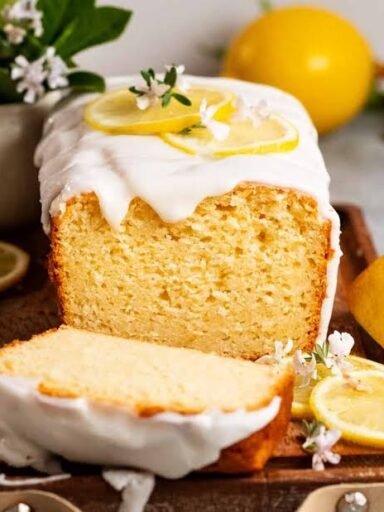 Glazed Lemon Loaf Cake