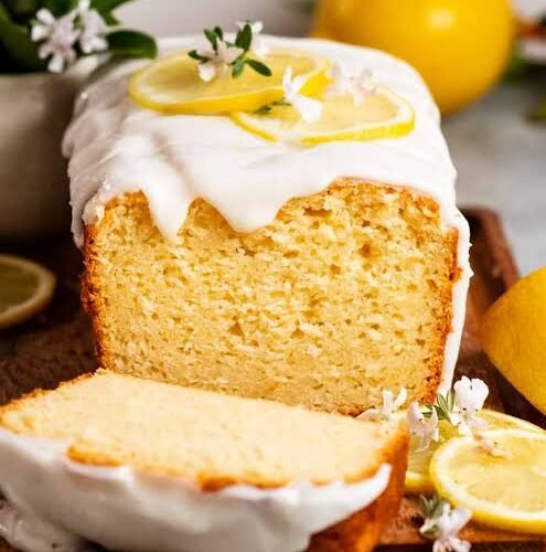 Glazed Lemon Loaf Cake